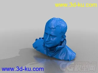利特加头像 3D打印模型 STL格式的图片