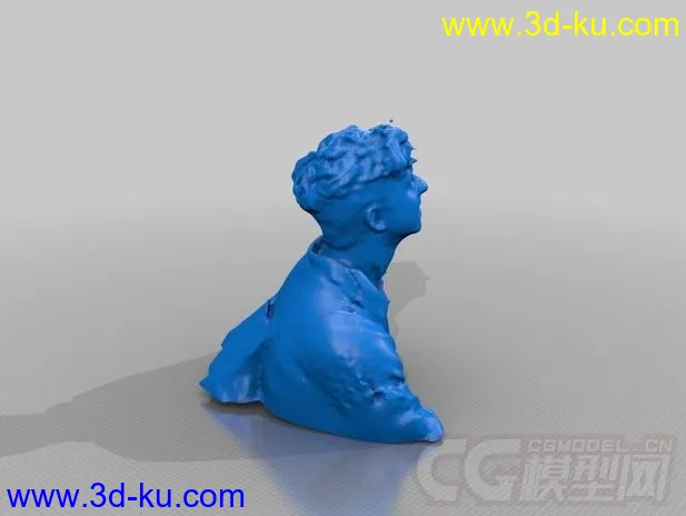 弥顿道半身像 3D打印模型 STL格式的图片1