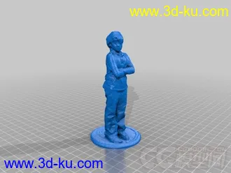 塞勒斯雕像 3D打印模型 STL格式的图片