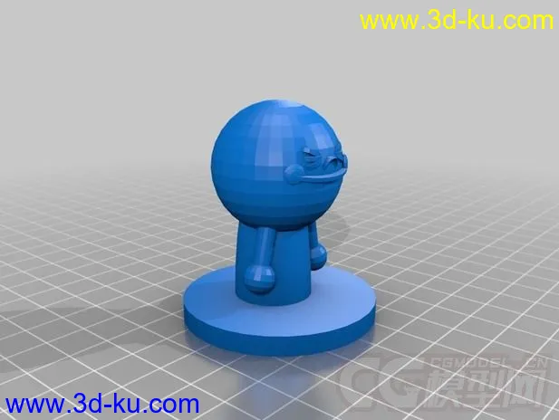 月亮男孩 3D打印模型 STL格式的图片2