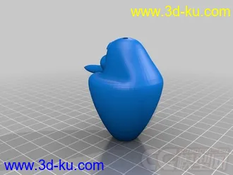 雪宝模型 3D打印模型 STL格式的图片