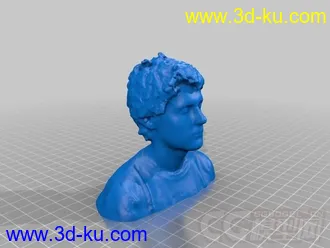 汤姆—得莱尼半身像 3D打印模型 STL格式的图片