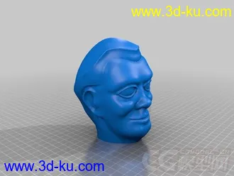木偶头像模型 3D打印模型的图片