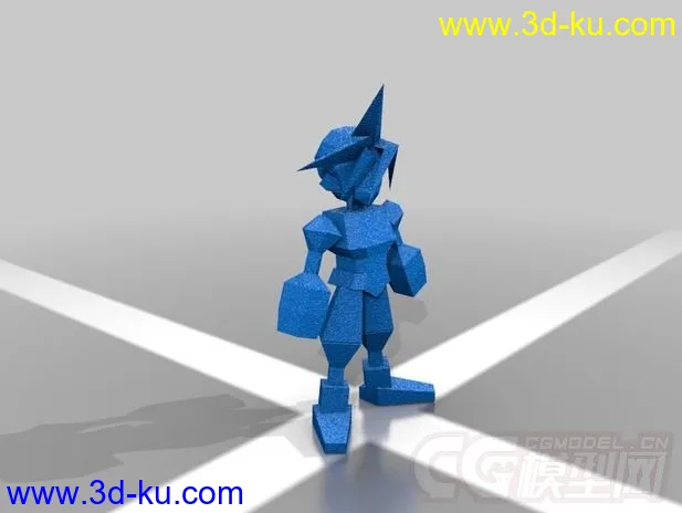 最终幻想人物 3D打印模型的图片1