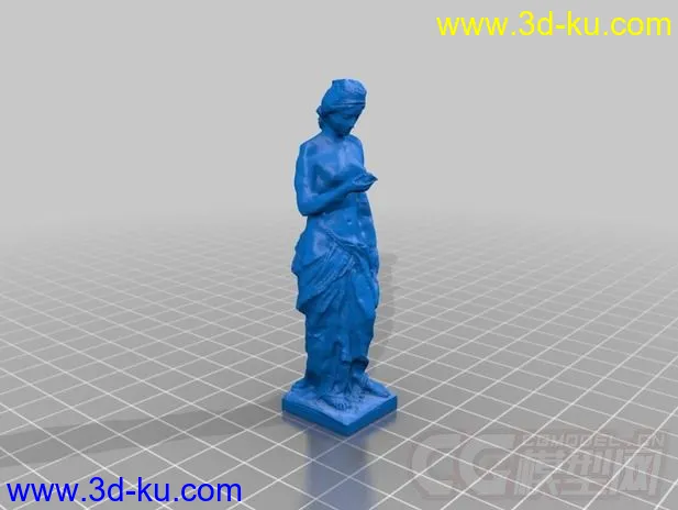 印度女孩  3D打印模型的图片2