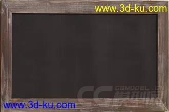 3D打印模型装饰小黑板的图片