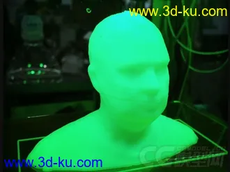 约翰比勒头像 3D打印模型的图片