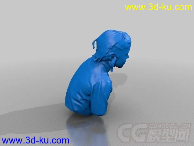 佐伊科斯半身像 3D打印模型的图片1