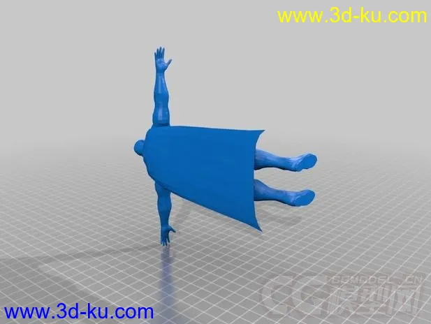 超人模型 3D打印模型  STL格式的图片1
