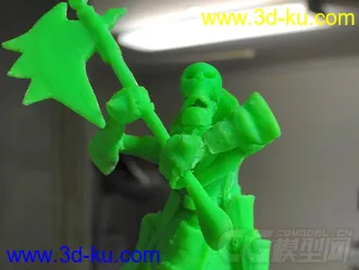 魔兽萨尔 3D打印模型 STL格式的图片