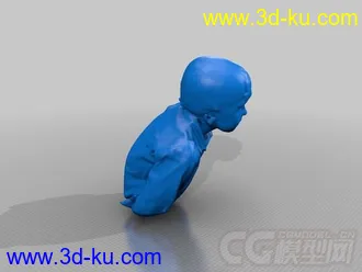 哈米多起因半身像 3D打印模型 STL格式的图片