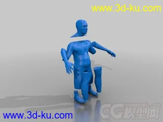 人偶模型 3D打印模型 STL格式的图片