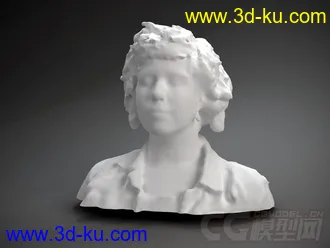 乔斯林麦肯齐半身像 3D打印模型 STL格式的图片