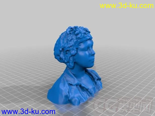 乔斯林麦肯齐半身像 3D打印模型 STL格式的图片1