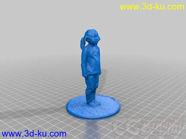 伊莎贝拉全身像 3D打印模型 STL格式的图片1