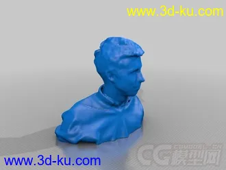 照片人物还原 3D打印模型 STL格式的图片