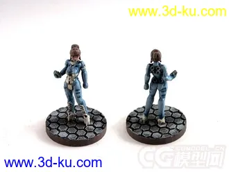 亚历山德拉塑像 3D打印模型 STL格式的图片