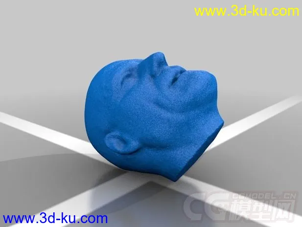 沃尔特怀特之头 3D打印模型 STL格式的图片1