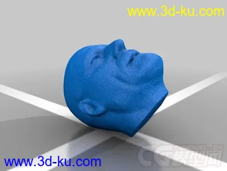 沃尔特怀特之头 3D打印模型 STL格式的图片