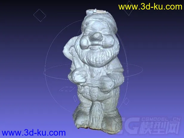 侏儒扫描件 3D打印模型 STL格式的图片1