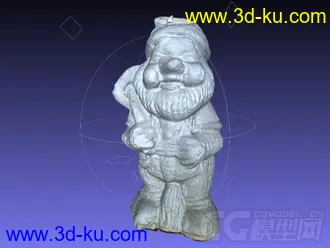 侏儒扫描件 3D打印模型 STL格式的图片