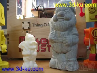 侏儒扫描件 3D打印模型 STL格式的图片