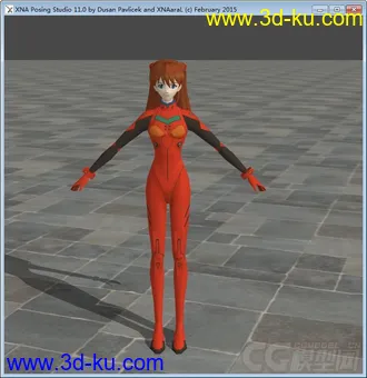 3D打印模型明日香的图片