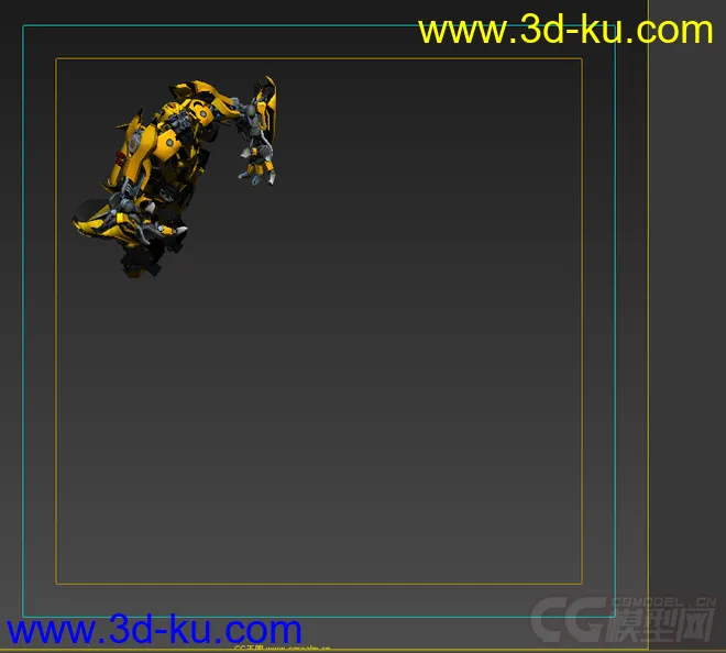大黄蜂变形动画带贴图MAX文件模型的图片2