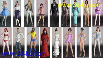 Killer Is Dead 杀手已死全套模型 精品收集 总共含17位独立角色的图片