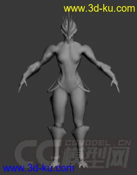 星际战甲  游戏内模型：火鸡P   obj文件的图片