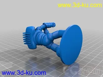 贝壳战士 3D打印模型 STL格式的图片
