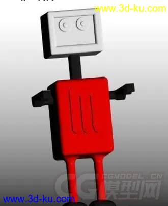 Olive的机器人 3D打印模型 STL格式的图片