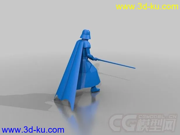 达斯维达 3D打印模型 STL格式的图片1