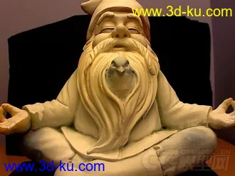 禅宗 3D打印模型 STL格式的图片