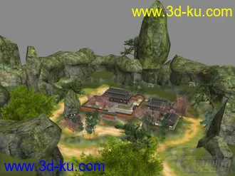 3D打印模型静宁轩古风 小场景的图片