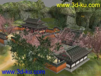 3D打印模型静宁轩古风 小场景的图片