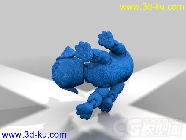 机械狗 3D打印模型 STL格式的图片1