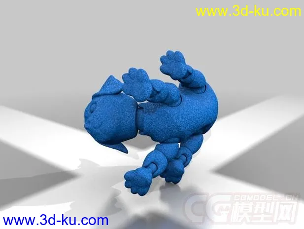 机械狗 3D打印模型 STL格式的图片2