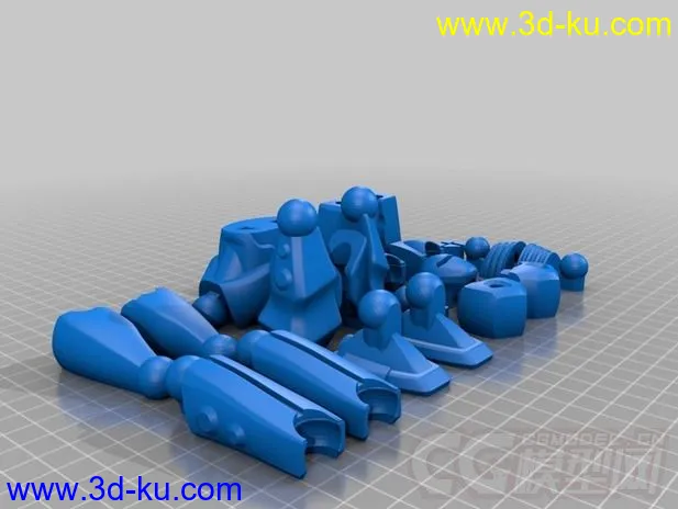 机器人精英 3D打印模型 STL格式的图片1