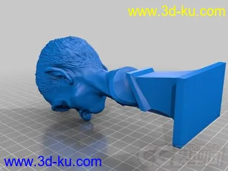 憨豆先生 3D打印模型 STL格式的图片