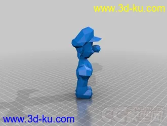 路易吉男孩 3D打印模型 STL格式的图片