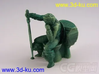 蛮夷之主 3D打印模型 STL格式的图片