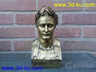 拿破仑 3D打印模型 STL格式的图片