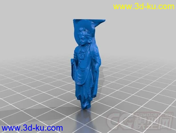 菩萨 3D打印模型 STL格式的图片1