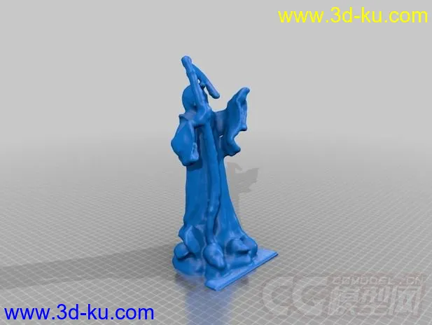人物死神 3D打印模型 STL格式的图片2
