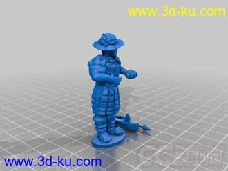 人物模型 3D打印模型 STL格式的图片