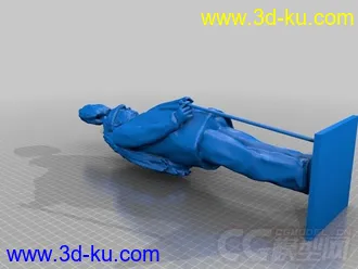 人物集合 3D打印模型 STL格式的图片
