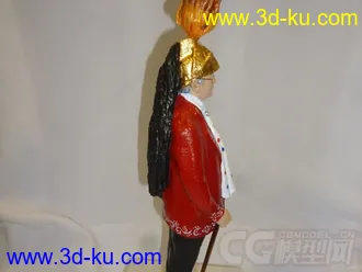 人物集合 3D打印模型 STL格式的图片