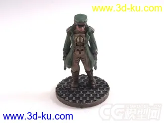 人物 贝壳 3D打印模型 STL格式的图片