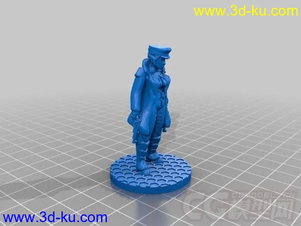 人物 贝壳 3D打印模型 STL格式的图片2